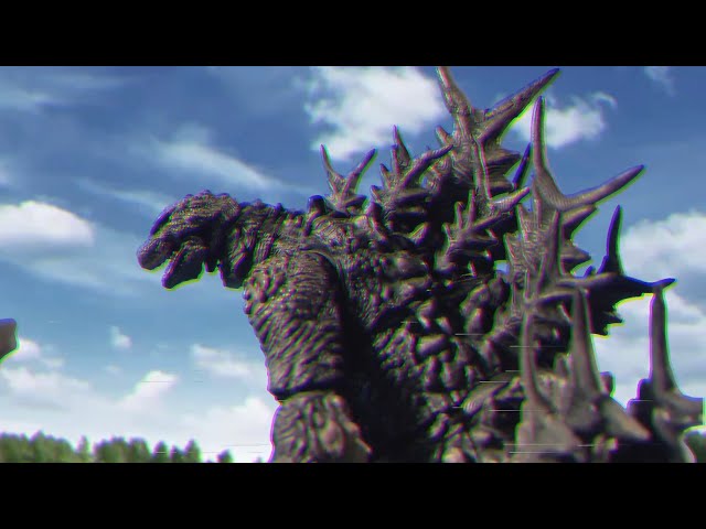 Godzilla minus one Stop-motion