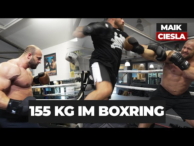 155kg Bodybuilder geht boxen - Fight mit Abu Habib