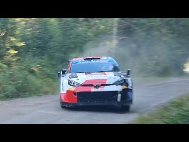 WRC Secto Rally Finland 2022 ss2 veeeery fast place