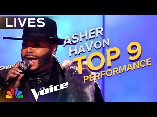 Asher HaVon Performs Beyoncé's "Irreplaceable" | The Voice Lives | NBC