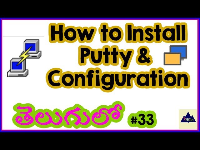 How to Install Putty In Telugu | Linux Training for Beginners in Telugu