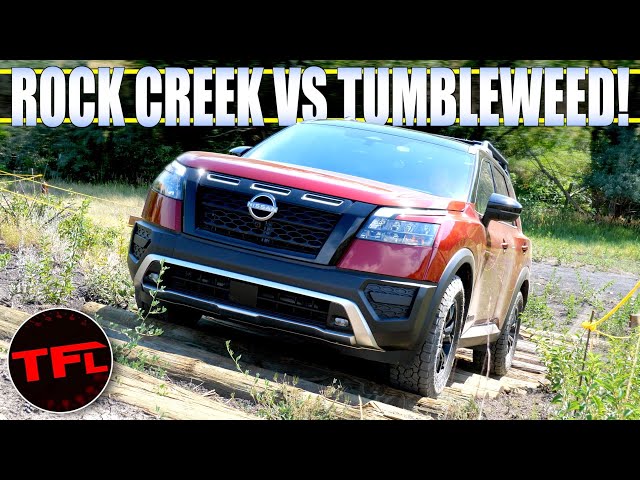 Is The 2023 Nissan Pathfinder Rock Creek Edition Any Good Off-Road? Watch How It Did On Our Course!
