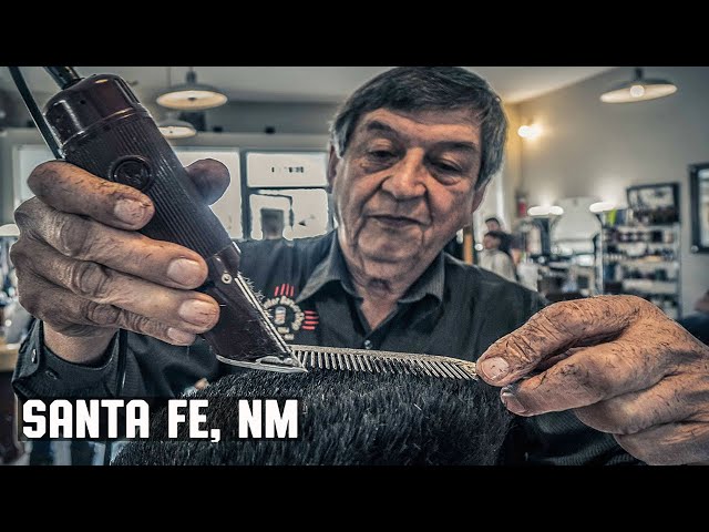 💈 Haircut at Santa Fe New Mexico's Oldest & Only Traditional Barber Shop | The Center Barbershop