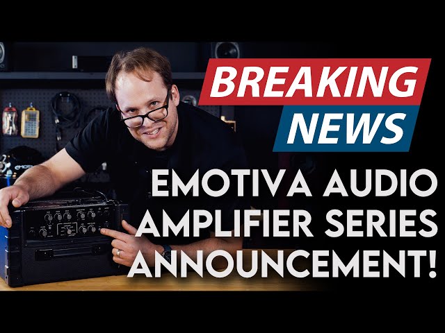 Emotiva's NEW Groundbreaking Guitar Amplifier!