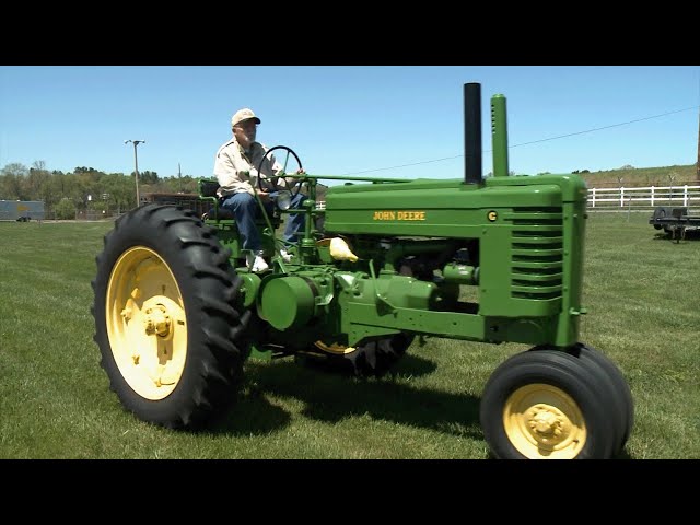 An Original John Deere G Tractor Owned by Just One Family Since It Was New More Than 75 Years Ago!