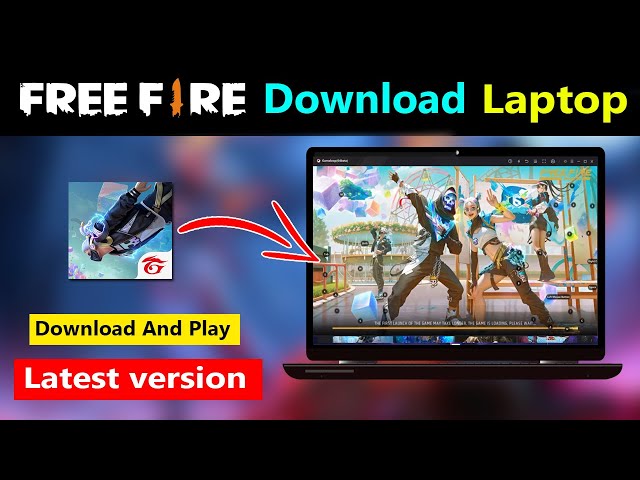 How to play free fire in laptop...Keyboard + Mouse...Free fire laptop me kaise khele ...