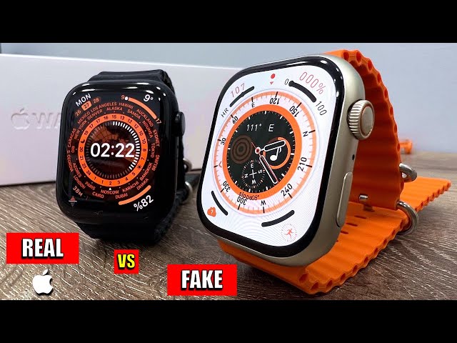 FAKE vs REAL - HK9 PRO vs Original APPLE Watch