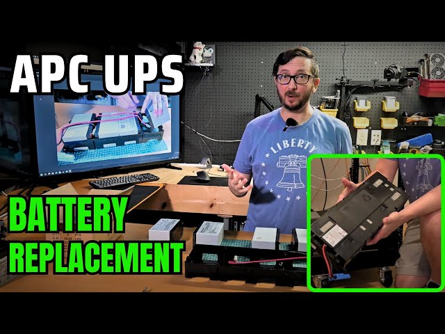 How to Replace APC UPS Batteries RBC