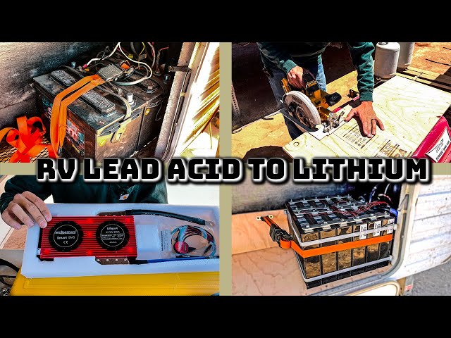 DIY RV LiFePO4 Battery Upgrade || 510Ah 12V Battery Bank