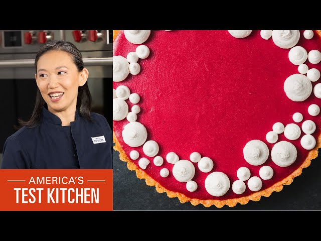 How to Make Cranberry Curd Tart with Almond Crust