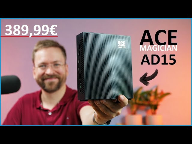 ACEMAGICIAN AD15 Mini PC Review: i5 12450H, 16GB/512GB SSD für 390€ mit Gaming Test /Moschuss.de