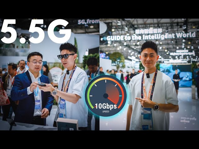 5.5G is HERE and it's gonna blow your mind! | MWC Shanghai 2023