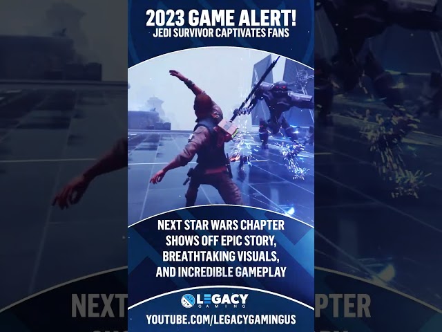 We can't WAIT for this game! Star Wars: Jedi Survivor looks incredible!