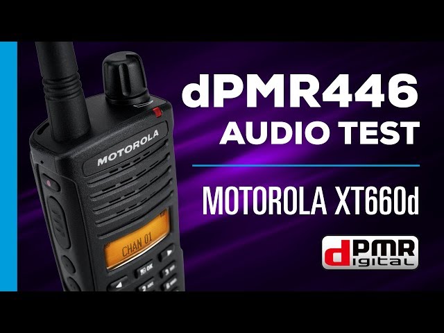 dPMR446 Audio Test - Digital vs Analogue