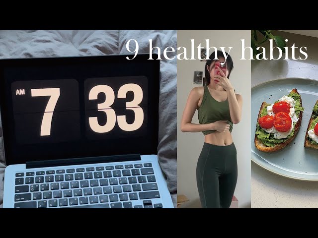 9 healthy habits that *changed my life* | 건강한 하루 동기부여