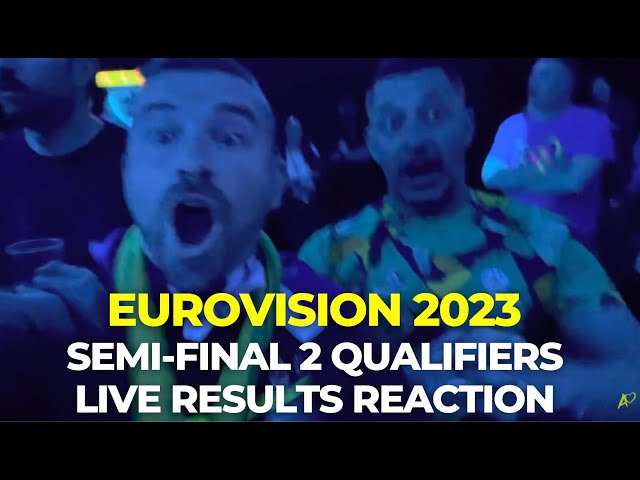 Eurovision 2023 - Semi-Final 2 Qualifiers Live Result Reaction