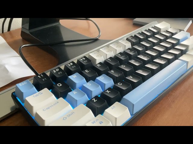 Proving To people that this keyboard makes a noise