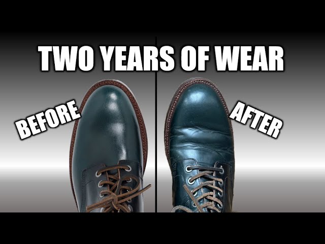 Grant Stone Diesel at TWO YEARS of wear / Navy Chromexcel Leather / Condition, Break In, and Fit