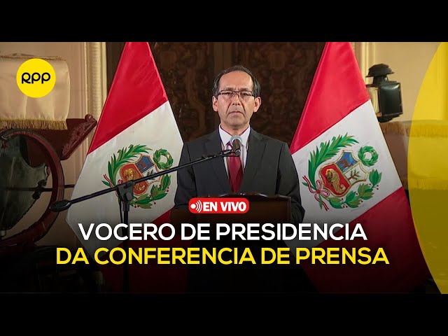 Fredy Hernán Hinojosa Angulo brinda conferencia de prensa | EN VIVO