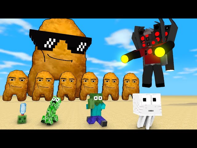 Monster School : Gegagedigedagedago vs TITAN SPEAKERMAN - Minecraft Animation