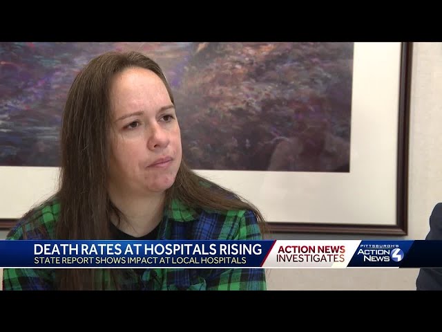 Death rates at Pittsburgh-area hospitals rising