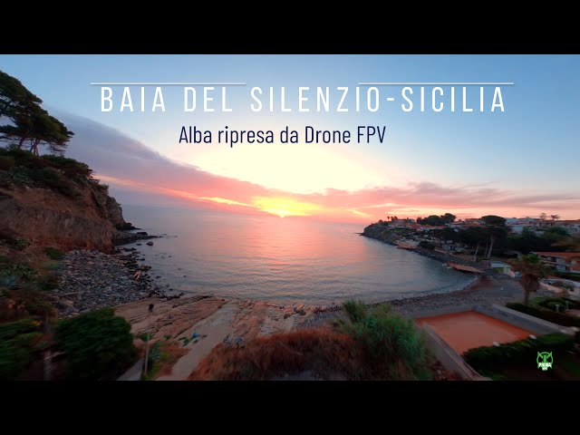 Baia del Silenzio-Sicilia-Alba-FPV Drone