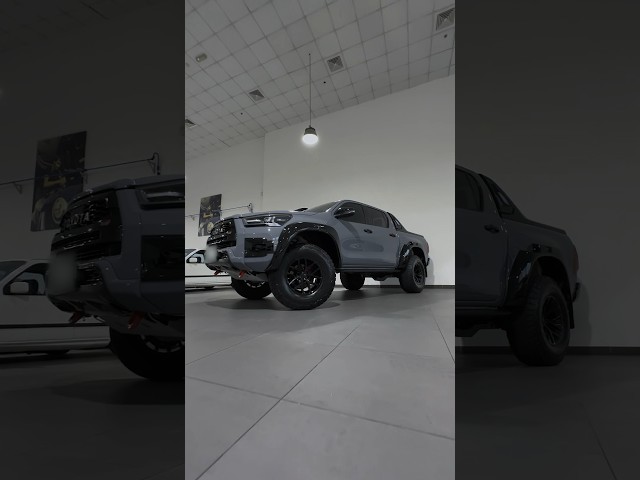 Toyota Hilux GR 2024 build with arctic trucks, protected by RMA PPF COLOR CHANGE