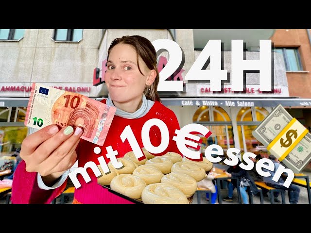 24H für 10 Euro in BERLIN ESSEN?!😳😱💵 Ist das möglich?!