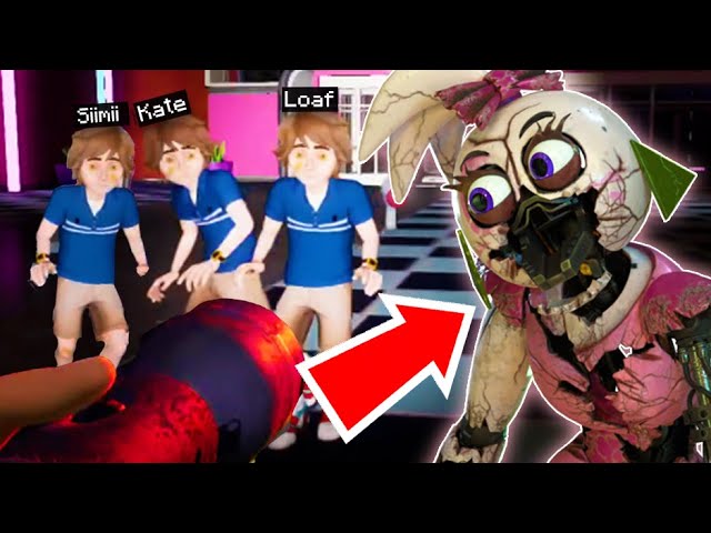 3 GREGORYS vs CHICA in FNAF MULTIPLAYER! (Security Breach Multiplayer Mod)