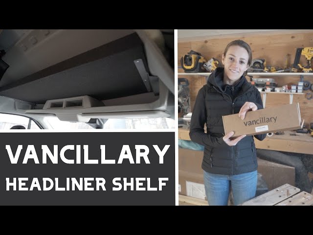 VAN BUILD SERIES | Vancillary Headliner Shelf Install