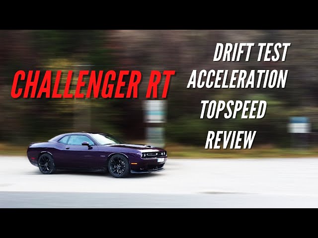 Dodge Challenger RT |Approved Muscle car?| Test, review, topspeed, DRIFT and acceleration!