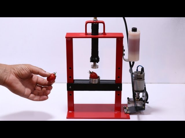 Making a Mini Hydraulic Press