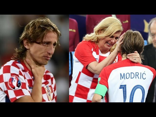 Luka Modric Crying | Croatian President hugging Luka Modric | FIFA 2018 |