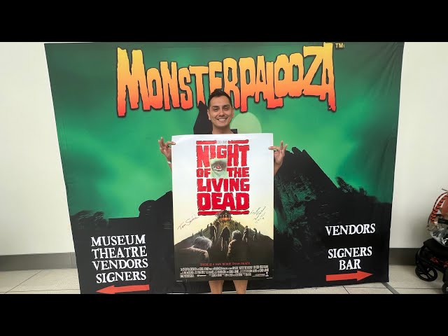 Monsterpalooza 2024/ Meeting the Director of my Favorite zombie movie