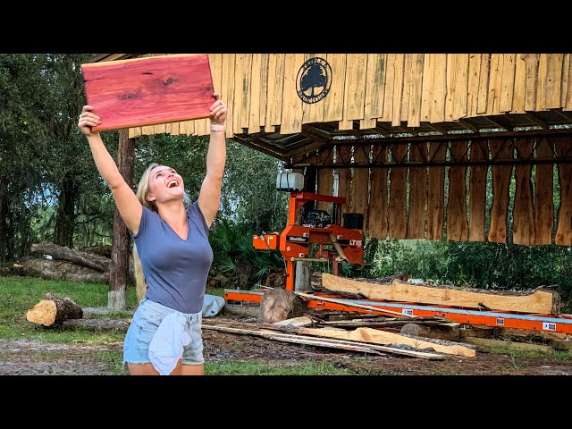 Ruined Cedar Slab Transformed Into Beautiful Cutting Boards - 11