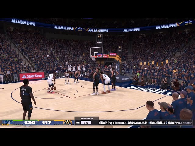 NBA 2K24 Playoffs Mode | NUGGETS vs TIMBERWOLVES GAME 2 | Ultra PS5 Gameplay