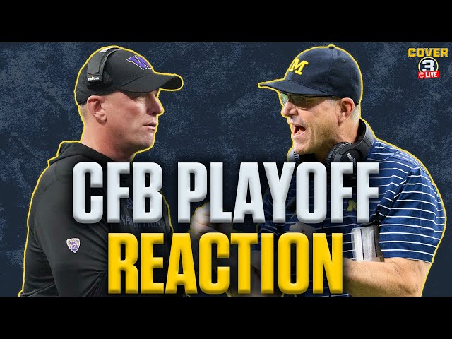 CFP National Championship INSTANT REACTION!! Michigan overpowers Washington for 1st title since 1997