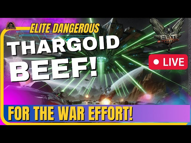Thargoid AX combat- Elite Dangerous  LIVE [PARTNER]