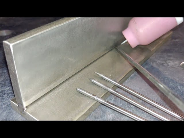 Apply it to real work and you will get amazing results ! Tungsten Angle and TIG Welding