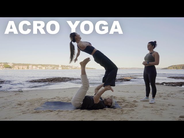 I tried Acro Yoga for 30 DAYS... this is what happened!