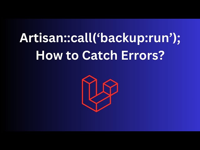 Laravel: Call Artisan From App But Check Exit Code