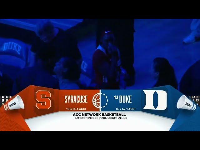 Highlights | Syracuse at Duke