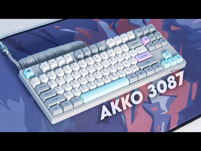 AKKO 3087 V2 Silent Mechanical Keyboard | Unboxing & First Impressions