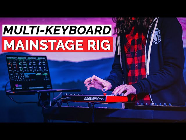 How to Use Multiple Keyboards with your MainStage Keyboard Rig Tutorial