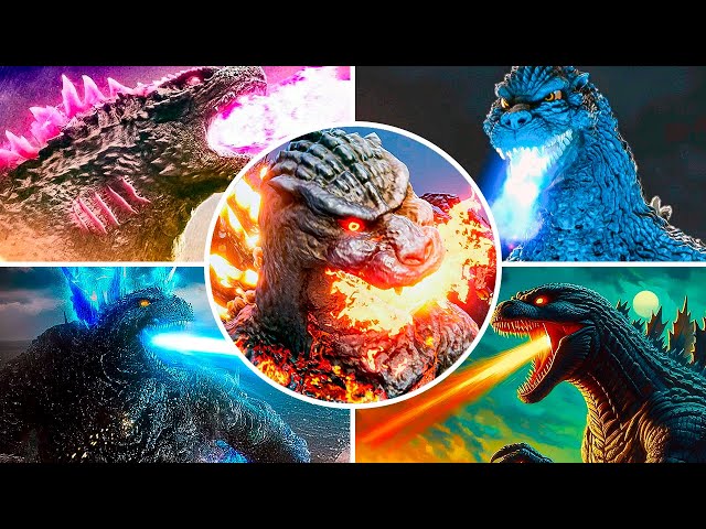 Evolution of Godzilla's Atomic Breath (1984 - 2024)