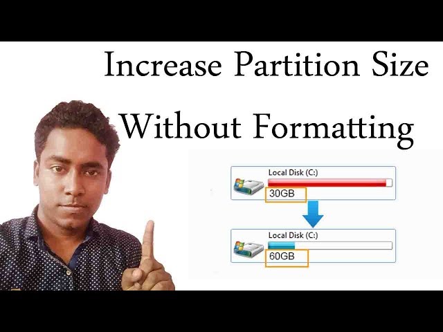 How to Increase Partition Size Without Formatting