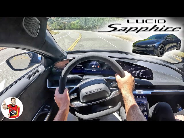 The Lucid Air Sapphire is So Fast it Isn’t Fair (POV First Drive)