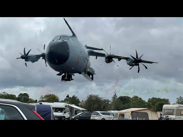 RIAT 2023. ACTION from the RUNWAY & the CAMPSITE.