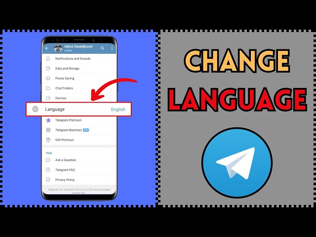 How to Change the Language on Telegram (2024)
