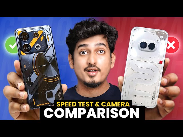 Nothing Phone 2a vs Infinix GT 10 Pro 5G ⚡ Speed Test, Camera & Full Comparison🔥